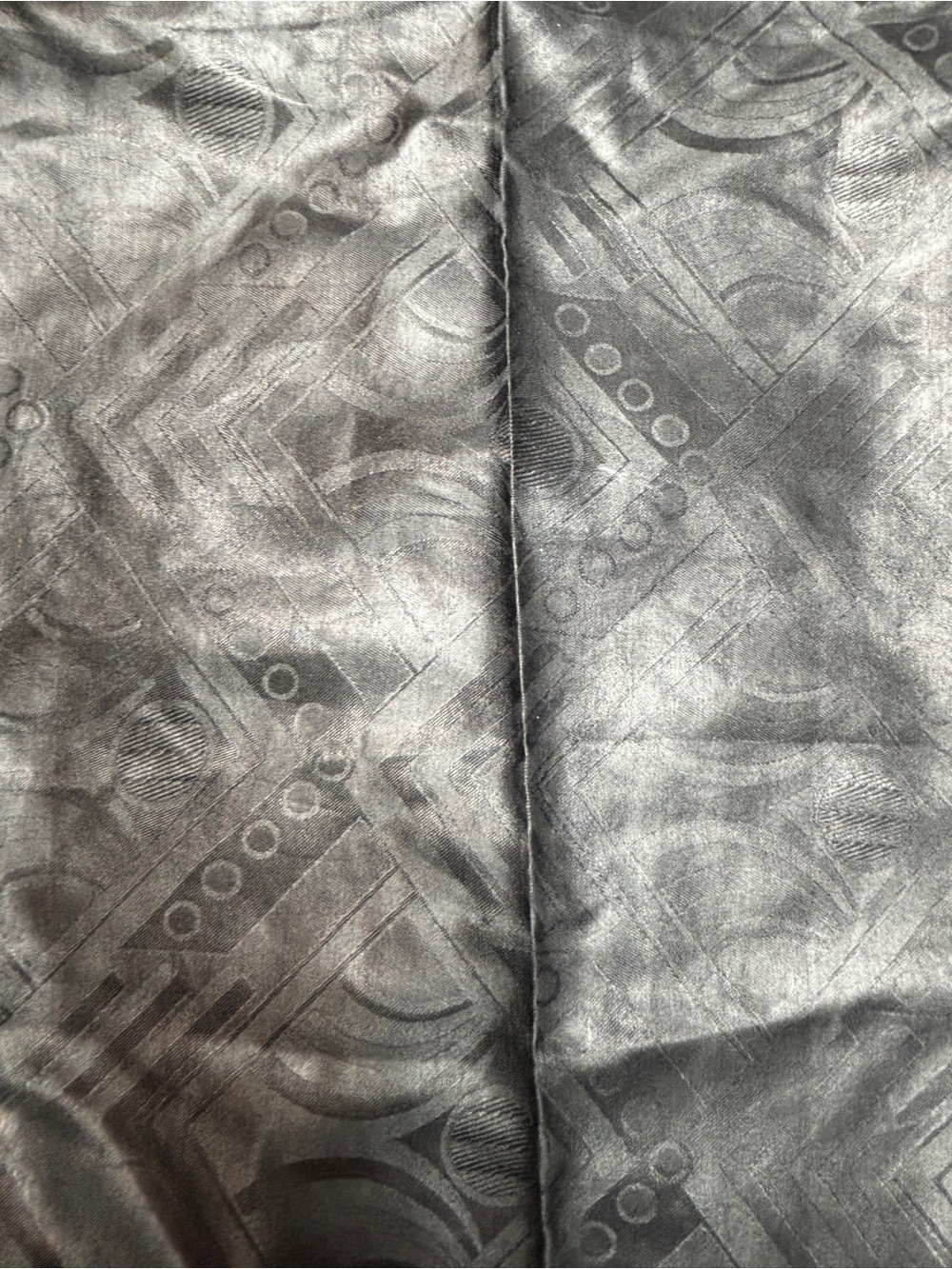 Men's Black Faux Leather Pants - Classic Elastic Waist - Picture 6 of 6